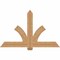 Ekena Millwork Redmond Smooth Timber Gable Bracket, Western Red Cedar, 60"W x 38"H x 1 1/2"D x 5 1/2"F, 15/12 Pitch GBW060X38X0206RED00SWR - alternate 1